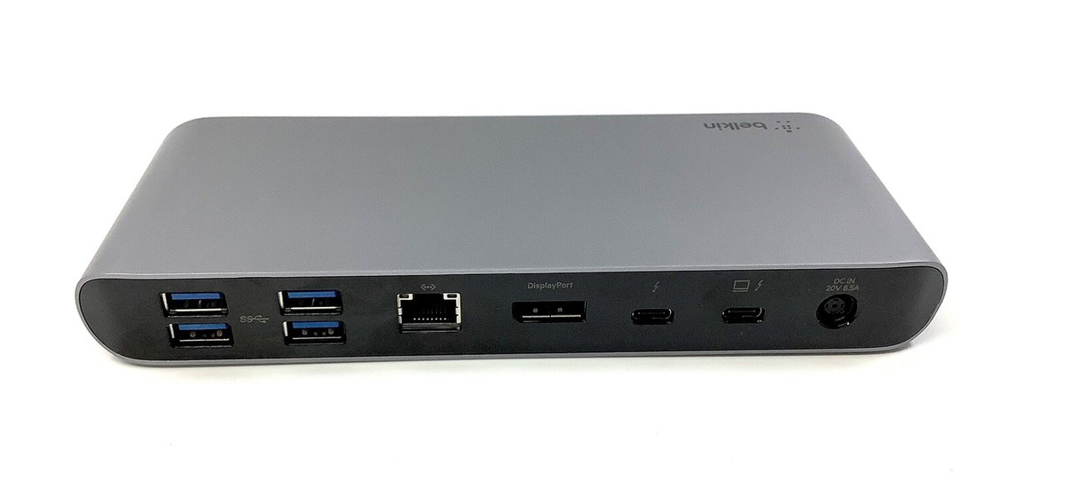 Belkin Thunderbolt 3 Dock Pro 型番：F4U097 Thunderbolt™ 3 Dock Pro for Mac & PC | Belkin US