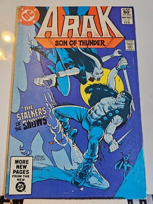 Arak Son of Thunder #6 Comic 1982 DC Comics