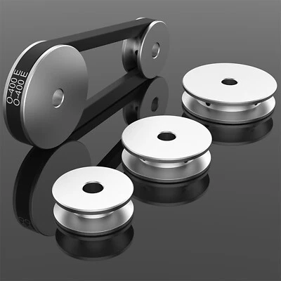 V-Groove Aluminum Drive Pulley For O(Z)-Section V-Belt Pulleys OD 40/50/60/80mm