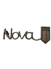 Vintage 1966 67 Chevrolet Chevy Ii Nova Car Vehicle Script Emblem Badge 4548122