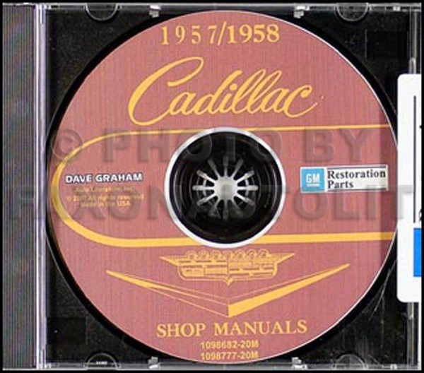 1958 Cadillac Reparaturhandbuch CD 58 Deville Eldorado 62 60 Special Fleetwood-image