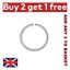 thumbnail 19  - Nose Rings Set Cartilage Tragus Helix Body Piercing Jewellery Top Ear Hoops Thin