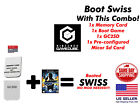 +Swiss GameCube Memory Card Booting Swiss Sd Loader Gc2Sd Combo Plug and Play