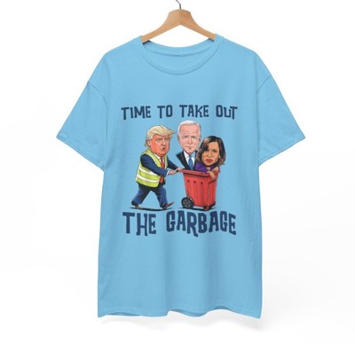 Funny trump garbage truck humor election 2024 tee Biden Men & Women's T-shirt