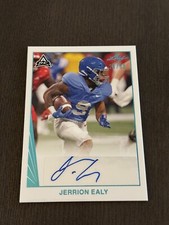 2021 Leaf Memories 1990 Base Platinum Spectrum Auto SP /50 #BA-JE1 JERRION EALY
