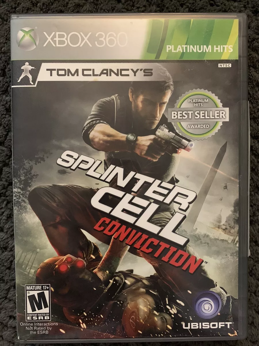 Splinter Cell Conviction Xbox 360 Game Complete