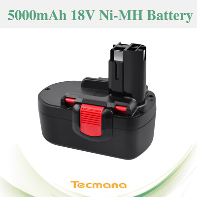 18V 5000mAh Ni-MH Akku für Bosch GSB 18 VE-2 GSR 18 VE-2 PSR 18 VE-2 PSB 18 VE-2