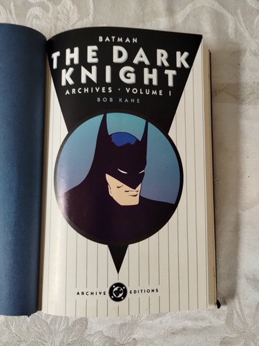 DC Archives The Dark Knight Vol. 1 Batman #1-4 HC 1992 primera impresión vintage - Imagen 4 de 13