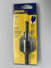 Irwin 373002 Hole Saw Mandrel 1/2" 13mm Shank - Use with 9/16" to 1-3/16" saw