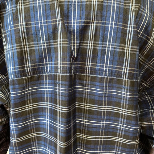 Lizwear Button Up Shirt Women's Small 100% Silk Plaid Long Sleeve Button Up L - Picture 7 of 13