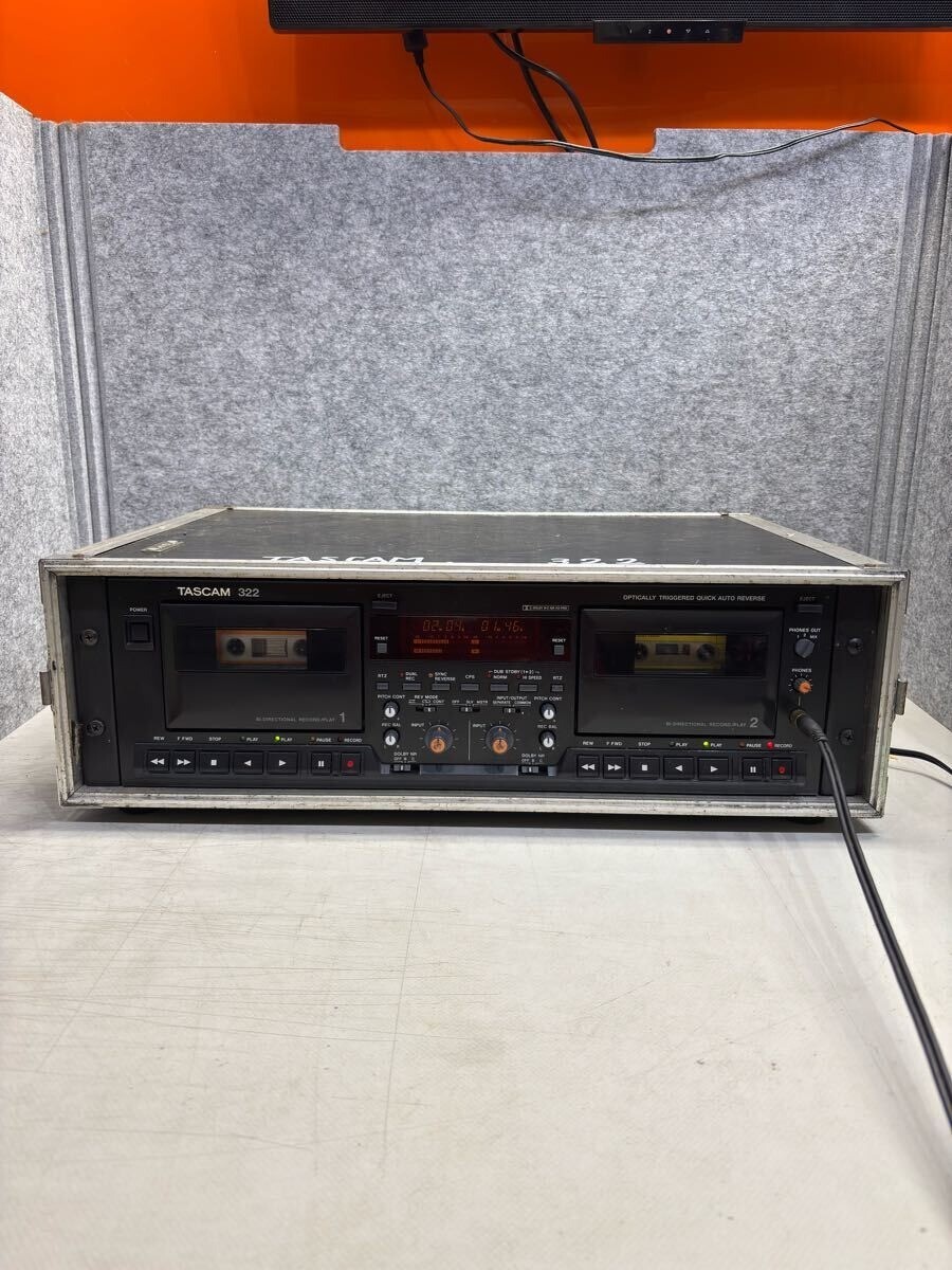 Rare Tascam 322 Cassette Deck Player from japan | eBay