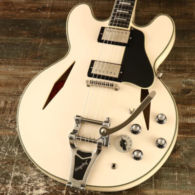 ギター Epiphone /Shinichi Ubukata ES-355White Epiphone Shinichi Ubukata ES-355 Custom Bigsby ver.02