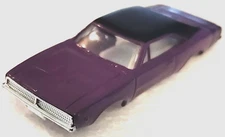 Dodge Charger Plum Crazy Purple Black Top JL TJet BODY for AURORA autoworld DASH