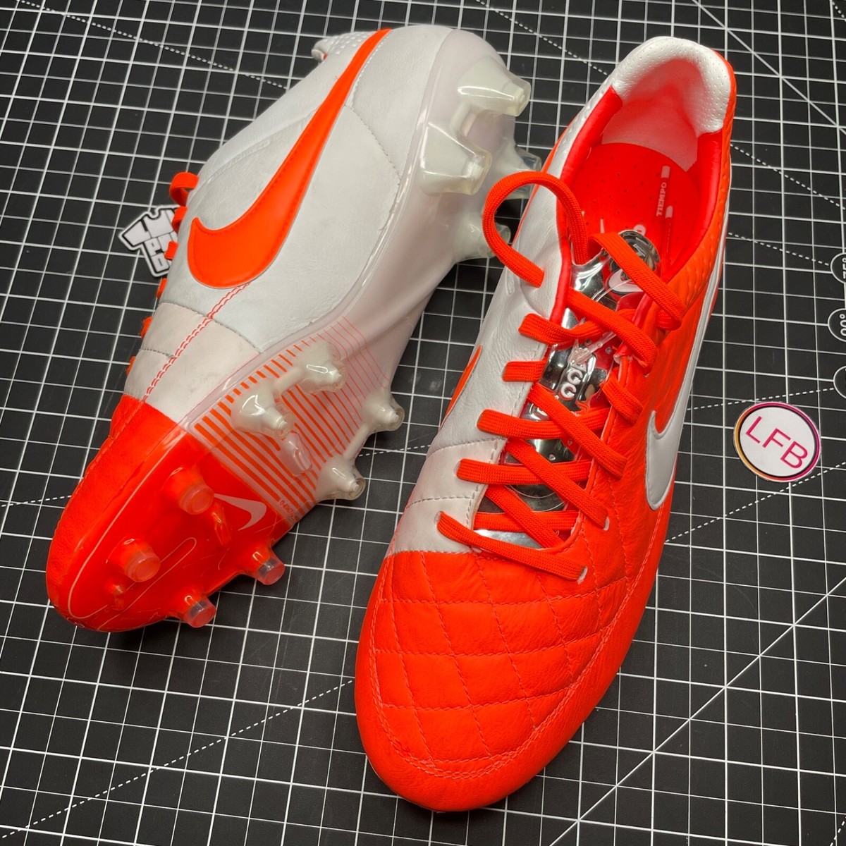 🟠 2014 Nike Tiempo Legend V FG 631518-810 - 8.5 US • 42 EU