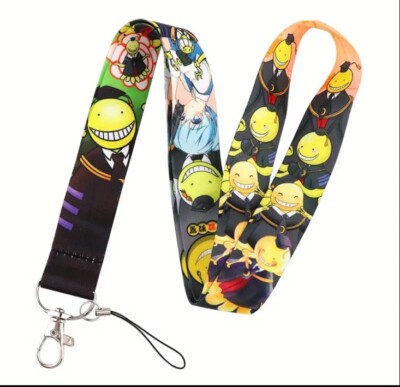 Assassination Classroom Korosensei Anime Characters ID Badge Holder Lanyard