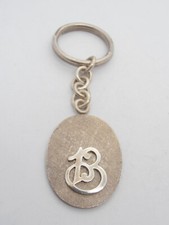 13: Silver 925 Keychain With Thirteen Good Luck Charms - Good Luck - Medium Size