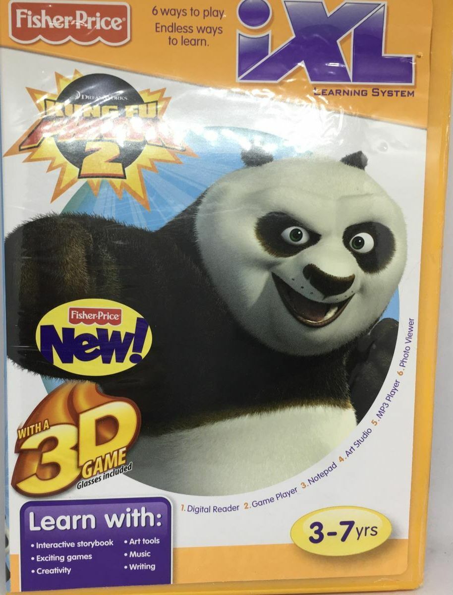 Fisher Price iXL Learning System: Kung Fu Panda 2 (DVD 2011)