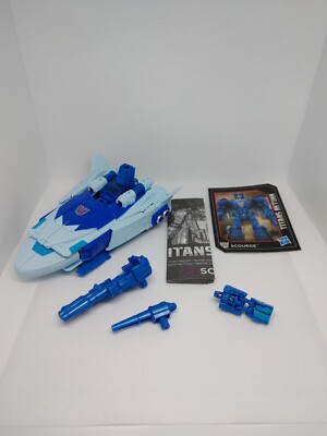 Transformers Generations Titans Return Deluxe Class Fracas & Scourge Complete