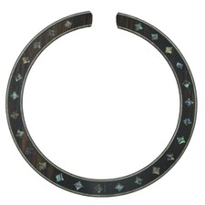 High Quality Guitar Soundhole Rosewood Rosette with Abalone Shell Inlay Design