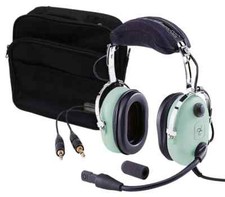 David Clark H10-13s (new) Bundle W/heasdet Bag- Passive Stereo Headset