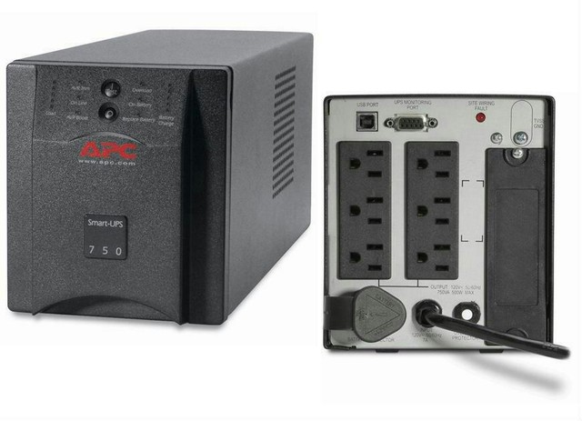APC Smart-UPS SUA750RM1U Uninterruptible Power Supply 750VA