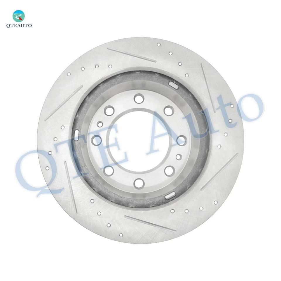 Set Front 325mm-Rear 330mm Brake Rotors For 2002-2004 Chevrolet Avalanche 2500 - Image 3 of 4