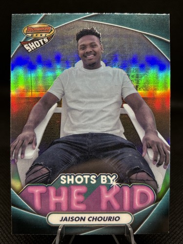 2024 Bowman Best Shots By The Kid Jaison Chourio Refractor #TX3 Cleveland