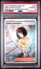 2023 POKEMON MEW EN-151 SPECIAL ILLUSTRATION RARE #203 ERIKA'S INVITATION PSA 10