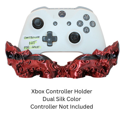 Skull Tentacle Xbox Controller Holder 3D Printed Horror Gaming Stand Desk Decor
