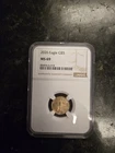 2026 $5 American Gold Eagle Coin 1/10 oz NGC-MS69