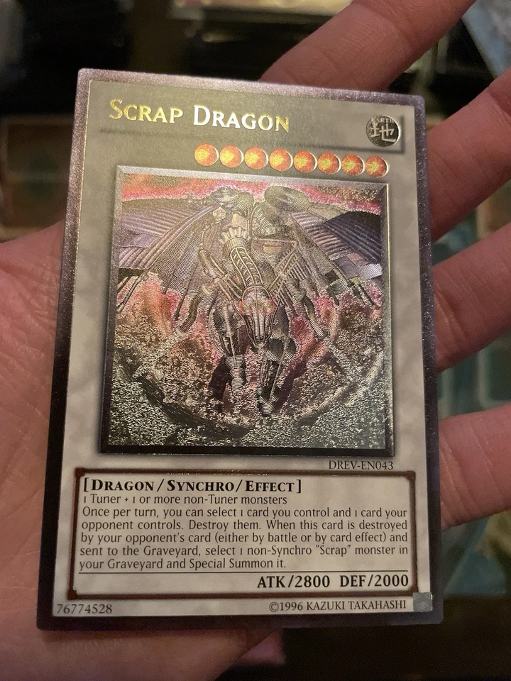 NM Ultimate Rare Scrap Dragon DREV-EN043 Duelist Revolution yugioh - Image 4 of 4