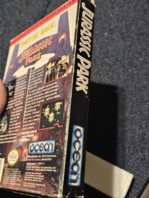 Jurassic Park for Nintendo NES with box/sleeve, Authentic Tested