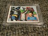BATMAN TRADING CARD 28B 1966 TOPPS BLUE BAT CONCRETE CONQUES