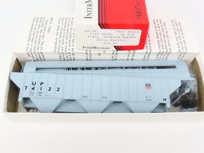 #ad HO Scale InterMountain Kit UP 04 UP Union Pacific 3 Bay Covered Hopper #74122 $20.95
