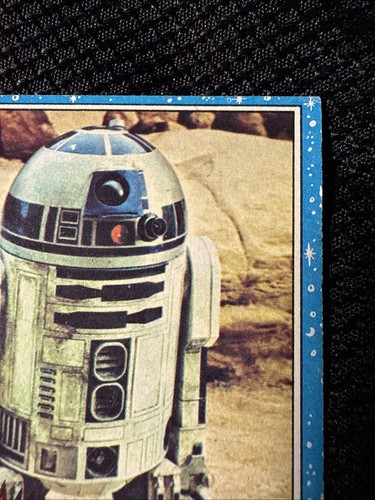1977 Topps Star Wars Blue #3 R2D2 The Little Droid, Artoo-Detoo Free Ship - Picture 5 of 10