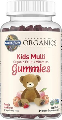 GARDEN OF LIFE, Mykind KIDS MULTI  Fruchtgeschmack 120 Gummibärchen SUPER PREIS