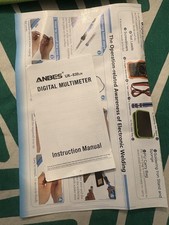 Kit de soldadura electrónica con multímetro digital ANBES