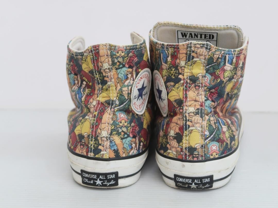 RARE! men's7.5 ONE PIECE× converse collaboration shoes sneaker
