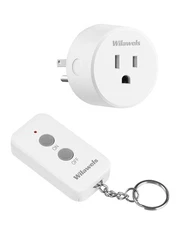 Remote Control Outlet Plug, WILAWELS Wireless Remote On Off Switch for Outlet...