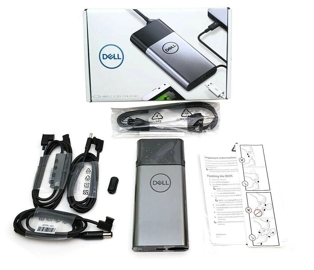 + 43wh Power Bank Ph45w17-aa Usb-c 4.5mm & 7.4mm Barrel