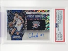 CHET HOLMGREN 2023-24 PANINI PRIZM FAST BREAK AUTOGRAPH AUTO PSA 10 Q0004