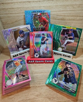 2021 Prizm Draft Picks Baseball - PARALLELS - Velocity, Pulsar, Hyper - You Pick
