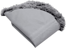 Replacement Donut Dog Bed Cover Plush Long Faux Fur Calming Cuddler, Machine Was