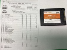 Suneast SE800 1TB SSD SATA 2.5” SSD - GOOD 92% HEALTH