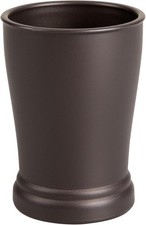 iDesign Kent Tumbler Cup for Bathroom Vanity Countertops - Bronze