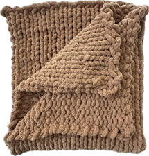 handmade crochet afghan / throw blanket new