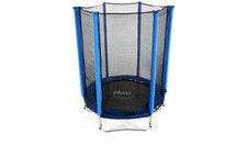 Image of Plum Junior Springsafe Trampoline & Enclosure Blue Kids Garden Play