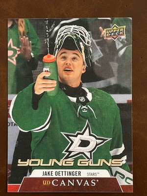 Jake Oettinger 2020-21 Upper Deck Young Guns Canvas #C98 RC Rookie Dallas D440