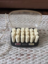 Vintage General Electric Hairsetter 18 Hot Hair Rollers Curlers F2HCD1 No Clips