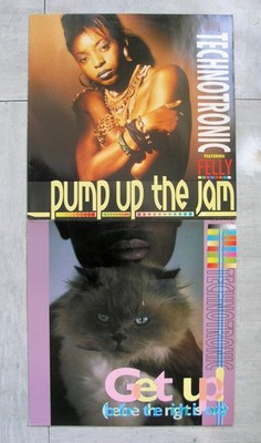 Technotronic - Get up & Pump Up The Jam 12'' Vinyl Maxi-Single DOPPELPACK